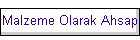 Malzeme Olarak Ahsap