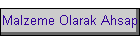 Malzeme Olarak Ahsap